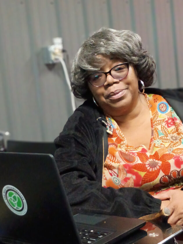 Lillie Rogers, 62, of Youngstown, has been enhancing her technological skills through classes at the Oak Hill Collaborative.